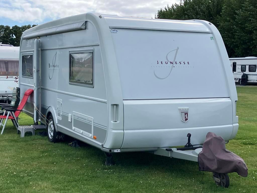 Zeer mooie tabbert Jeunesse 2004 inwst, Omvormbare zithoek, Rondzit, Tabbert, Particulier