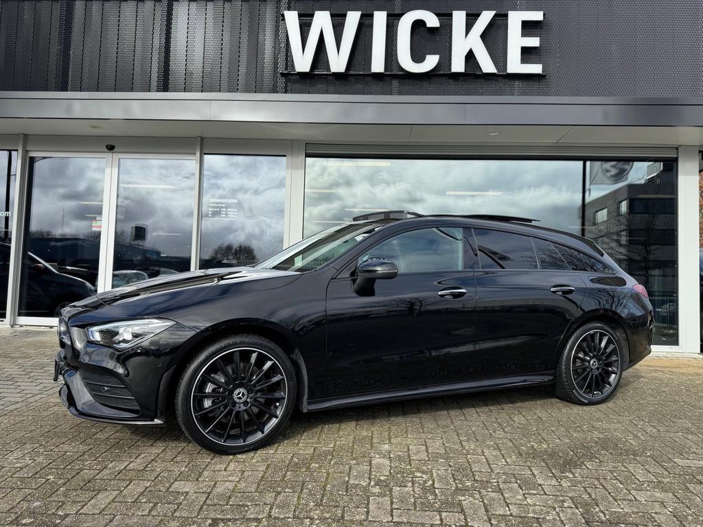 Mercedes-Benz CLA-klasse Shooting Brake 250 e AMG Panorama L, CLA, Gebruikt, 4 cilinders, Zwart