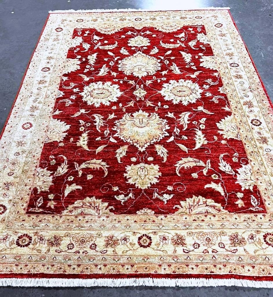 Ziegler tapijt handgeknoopt Afghaans tapijt- 230 x 170 cm, 150 tot 200 cm, 200 cm of meer, Zo goed als nieuw, Rechthoekig