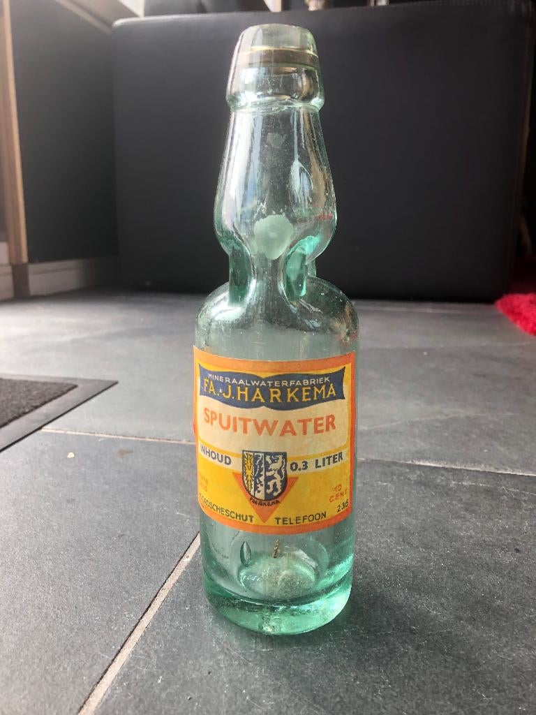 Knikker flesje, Ophalen of Verzenden, Gebruikt, Gebruiksvoorwerp