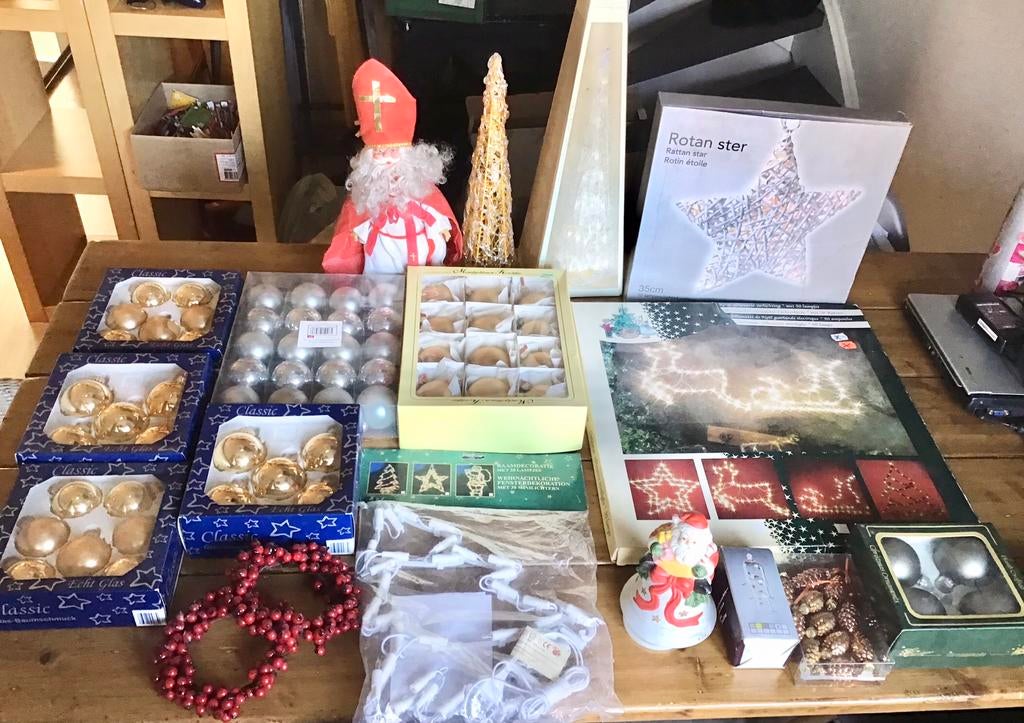 GROTE PARTIJ KERSTSPULLEN, Diversen, Kerst, Ophalen of Verzenden, Gebruikt