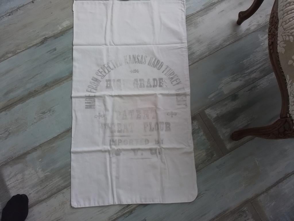 Oude meelzak, Antiek en Kunst, Curiosa en Brocante, Ophalen of Verzenden