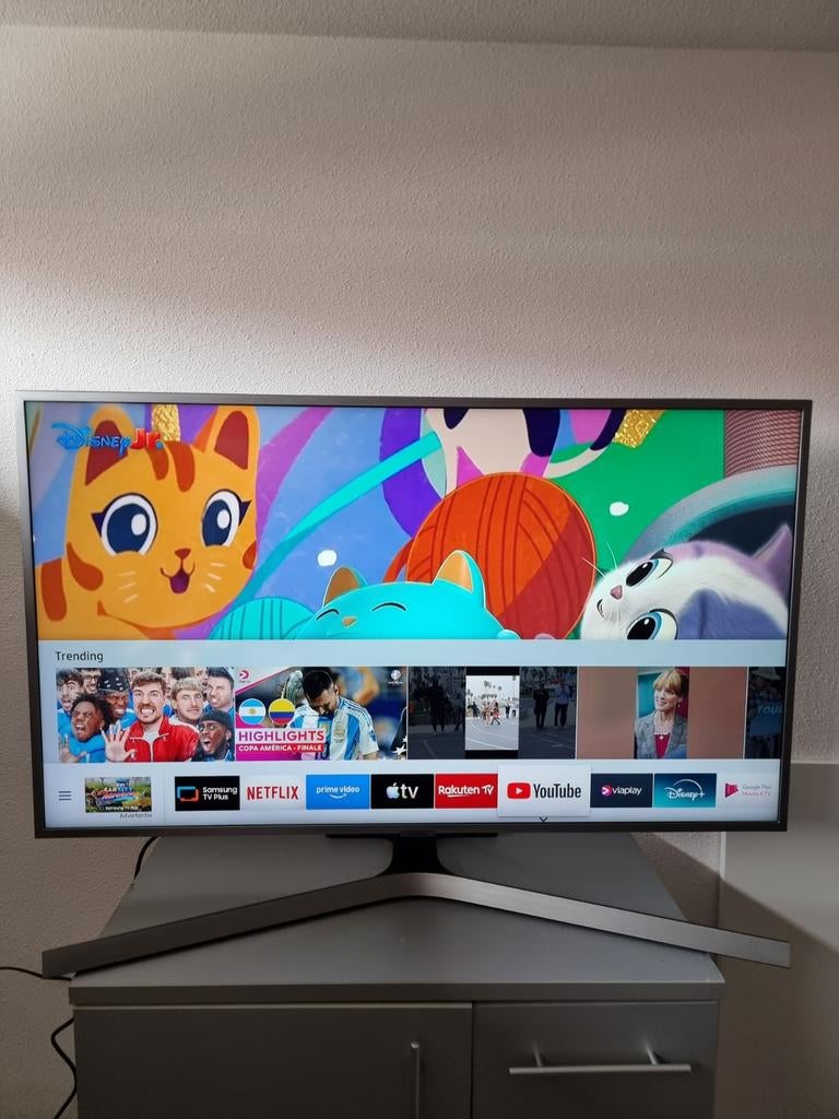 SAMSUNG 4k ULTRA HD SMART TV 43 INCH 109 CM, Ophalen, LED, 50 Hz, Zo goed als nieuw