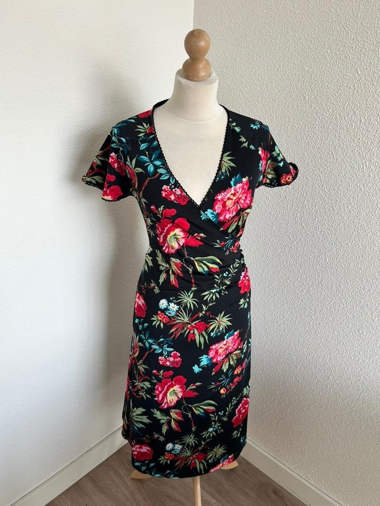 King Louie maat L prachtige bloemen crossdress jurk 3173