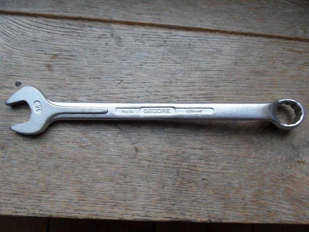 Gedore 1B steekringsleutel 14, Doe-het-zelf en Verbouw, Gereedschap | Handgereedschap, Ophalen of Verzenden, Zo goed als nieuw