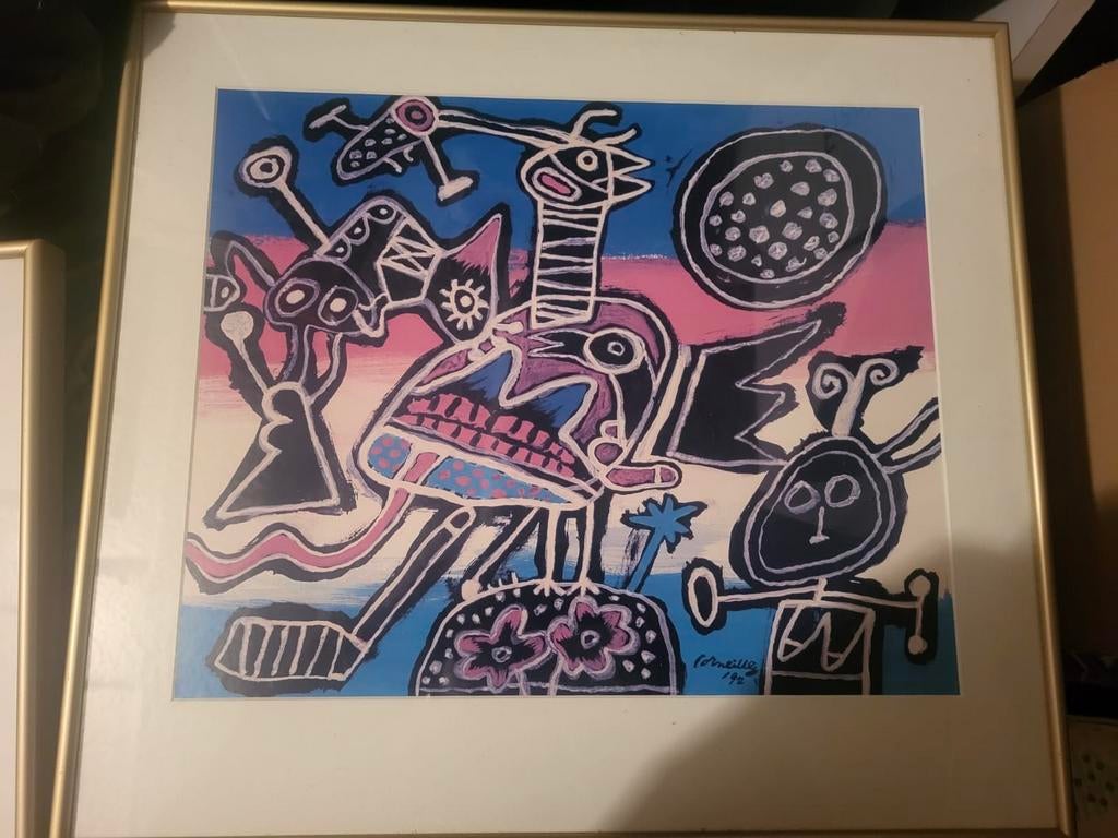 Corneille '92, Antiek en Kunst, Kunst | Litho's en Zeefdrukken, Ophalen of Verzenden