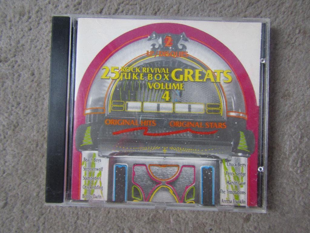 CD: 25 rock revival juke box Greats volume 4, Ophalen of Verzenden, Gebruikt, Pop