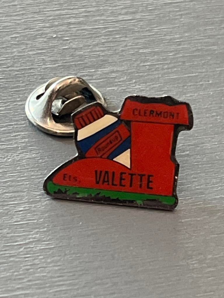 Vintage Speldje roundup Clermont Valette Laarsje, Gebruikt, Ophalen of Verzenden, Speldje of Pin, Nvt