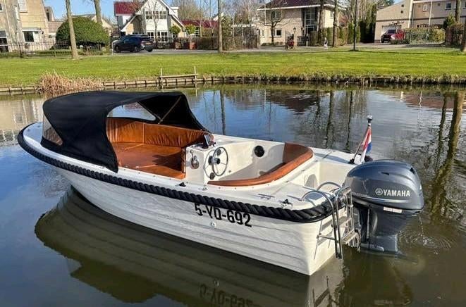 Marion 500 sloep Yamaha 40 pk 2021 met powertrim, Watersport en Boten, Ophalen, Zo goed als nieuw, 30 tot 50 pk, 3 tot 6 meter
