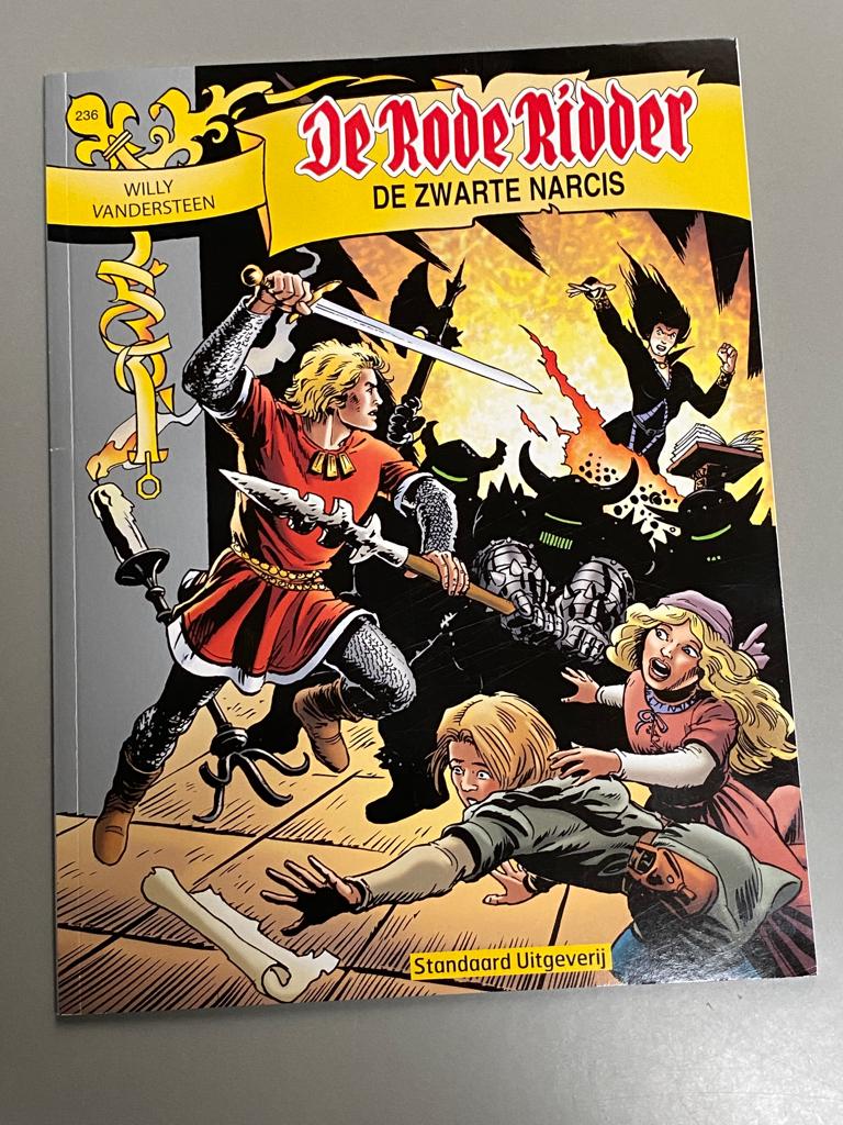 De Rode Ridder 236 - De zwarte Narcis , Boeken, Eén stripboek, Ophalen of Verzenden, Zo goed als nieuw