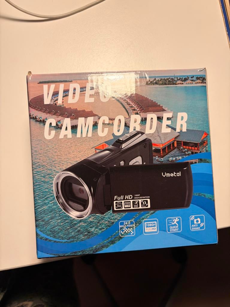 Umetal Full HD videocamera, Audio, Tv en Foto, Videocamera's Digitaal, Overige merken, Full HD, Gebruikt, Geheugenkaart