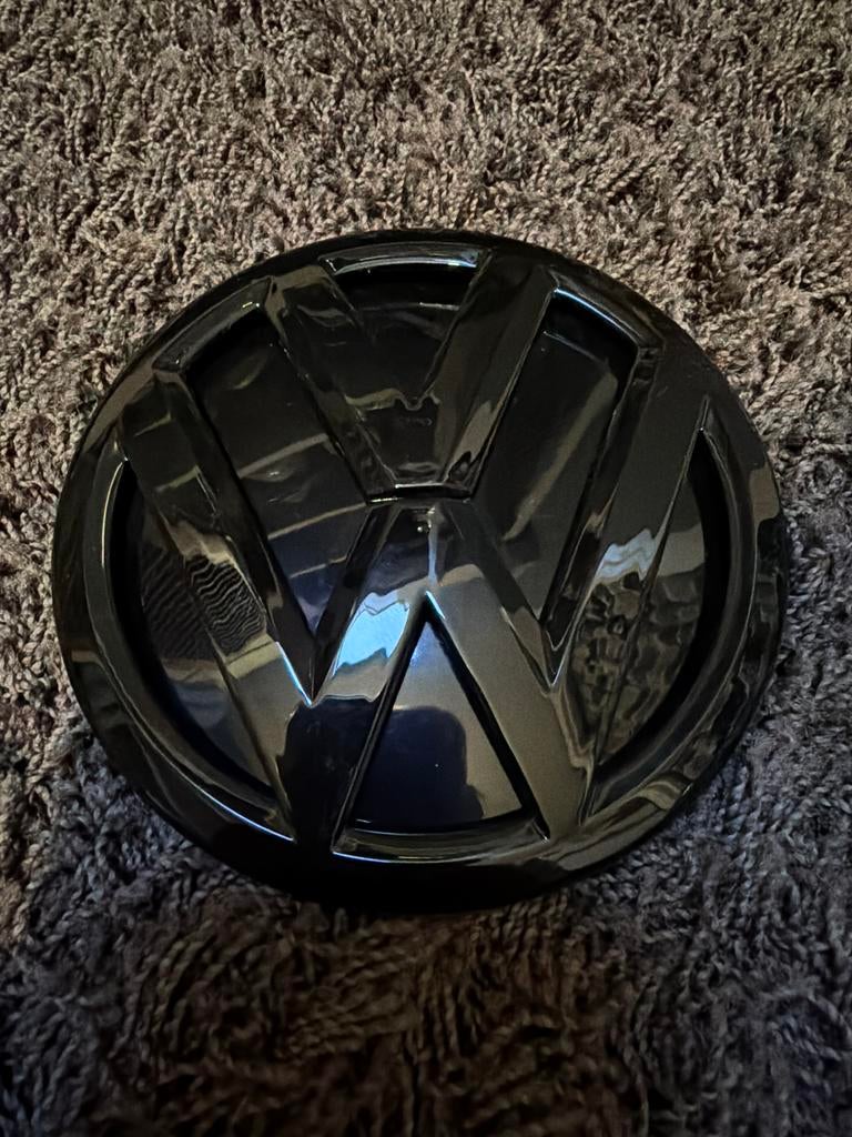 Volkswagen Polo Embleem / Logo - Zwart, Ophalen of Verzenden, Nieuw, Volkswagen