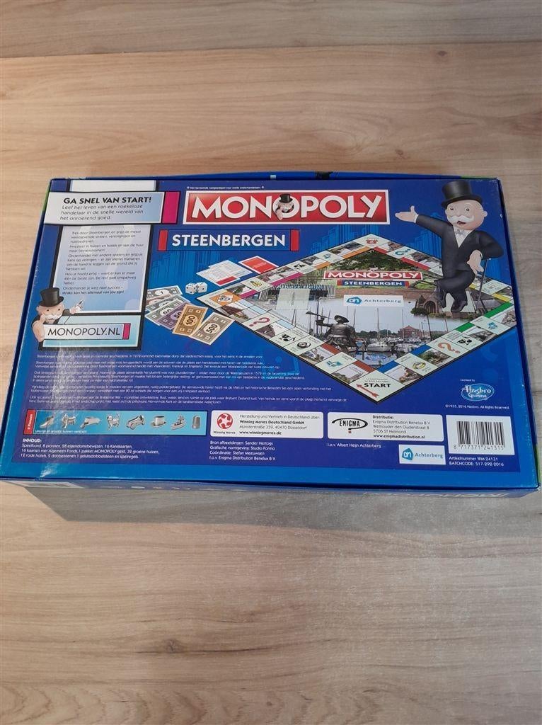 Monopoly Steenbergen - s6235, Verzenden, Zo goed als nieuw