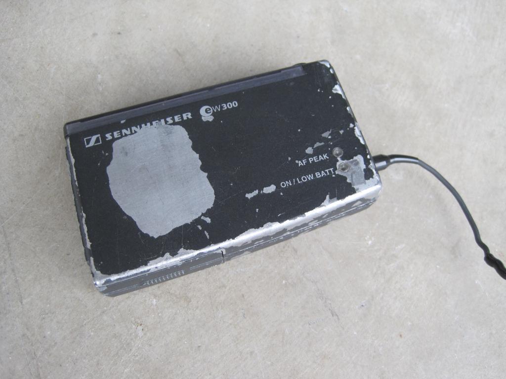 15203 sennheiser ew300 zender/ontvanger met em100/sk300, Gebruikt, Overige typen, Ophalen of Verzenden, Sennheiser