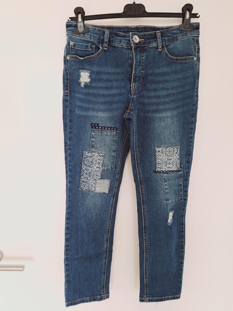 Jeans maat 36 jessica, Kleding | Dames, Verzenden, Zo goed als nieuw, Blauw