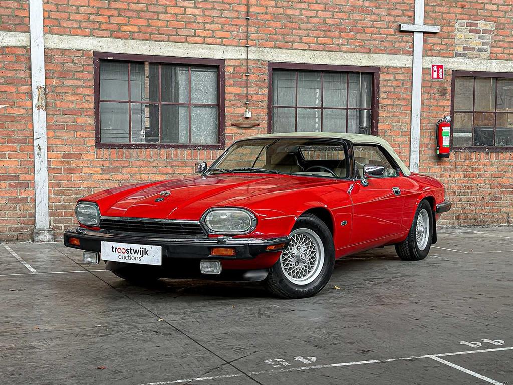 Jaguar XJS Convertible 5.3 V12 266pk 1992, Auto's, Jaguar, Bedrijf, XJS, Open dak, Benzine, Cabriolet, Automaat, Gebruikt