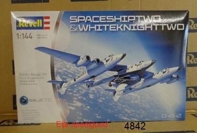 Modelbouw Revell 1:144 Space Ship two&Whiteknight two 4842, 1:72 tot 1:144, Revell, Nieuw, Ophalen of Verzenden