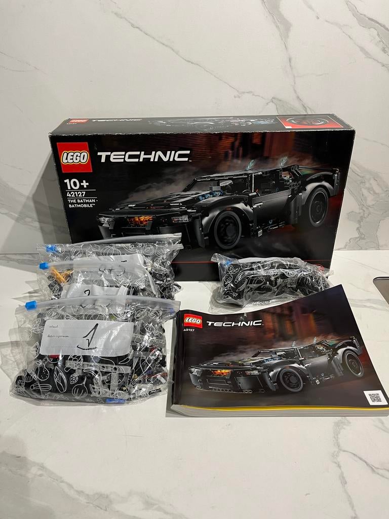 Lego technic 42127 the batman batmobile, Ophalen, Zo goed als nieuw, Complete set, Lego