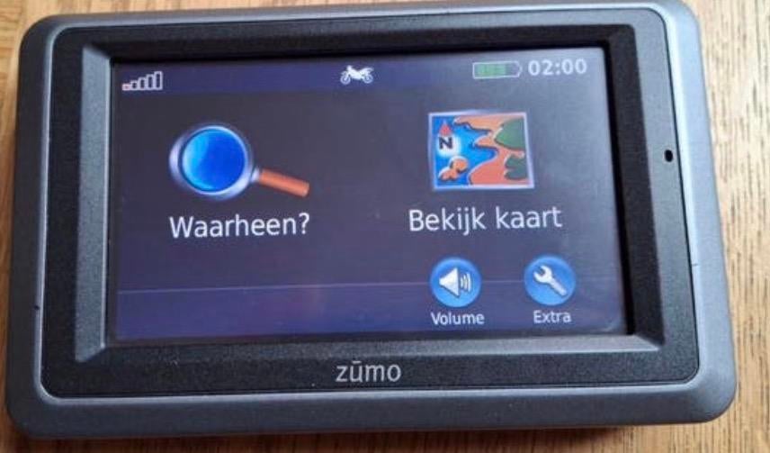 garmin zumo 660 met 2025 nieuwe kaart update, Motoren, Accessoires | Navigatiesystemen, Ophalen of Verzenden, Gebruikt