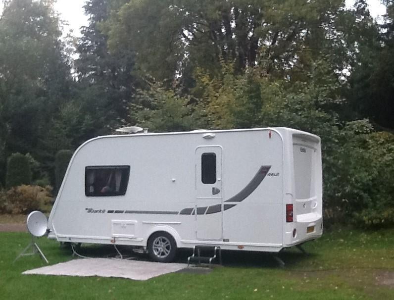 Stijlvolle  Elddis  Avante  462 caravan, Standaardzit, Elddis, Ringverwarming, 75 kg