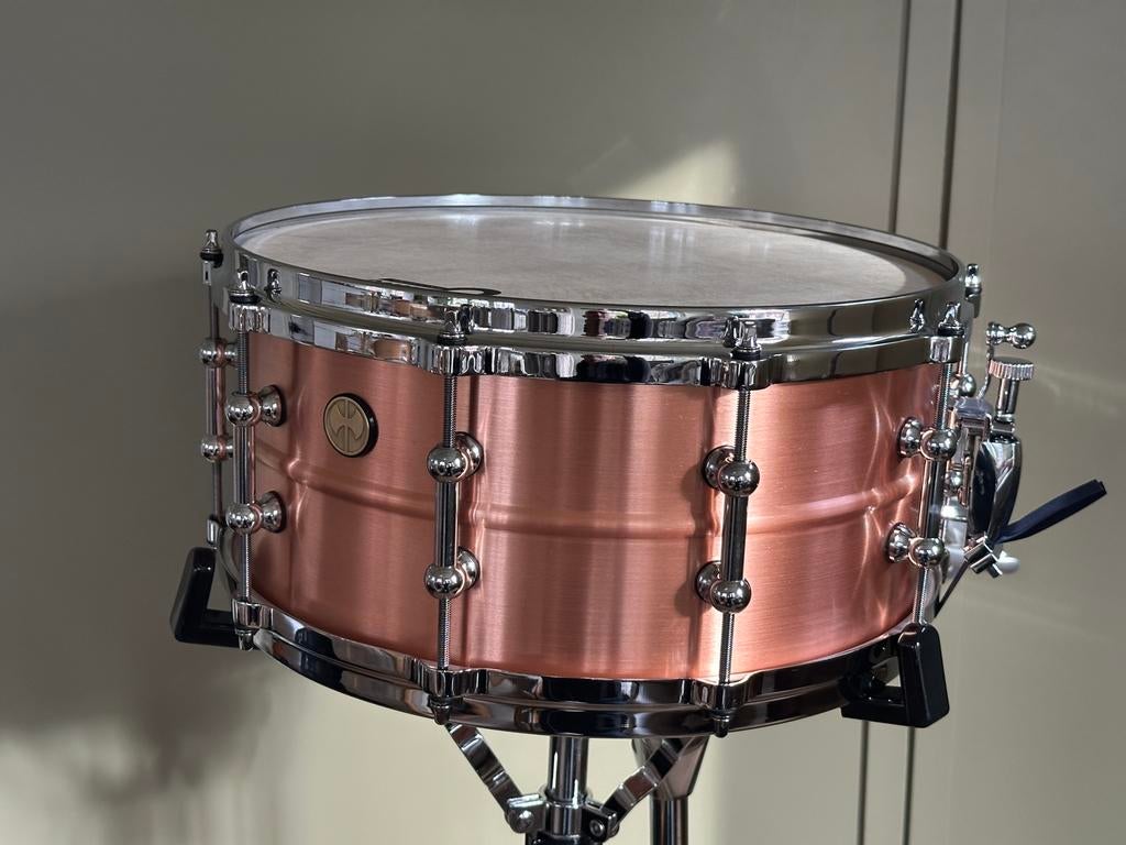 Bijlman snare drums koper en aluminium, Ophalen of Verzenden, Nieuw, Overige merken