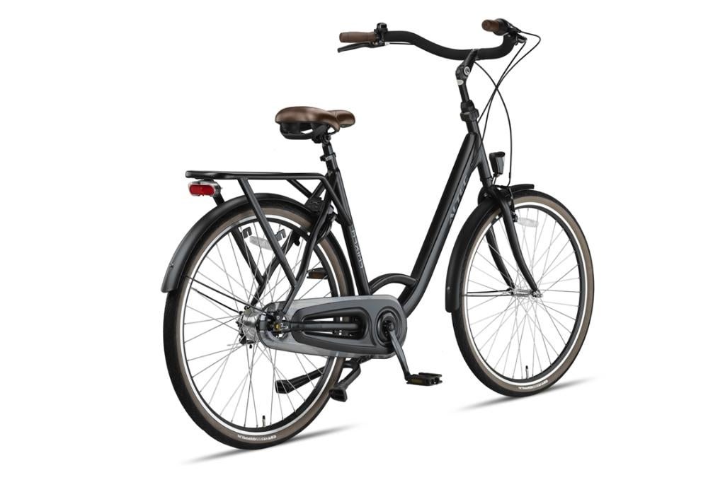 Altec Maxima Moederfiets N-7 Mat Zwart, Overige merken, 2 zitjes, Nieuw, Ophalen of Verzenden