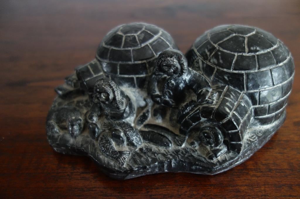 Beeldengroep Eskimo’s en iglo’s, Ophalen of Verzenden, Nieuw