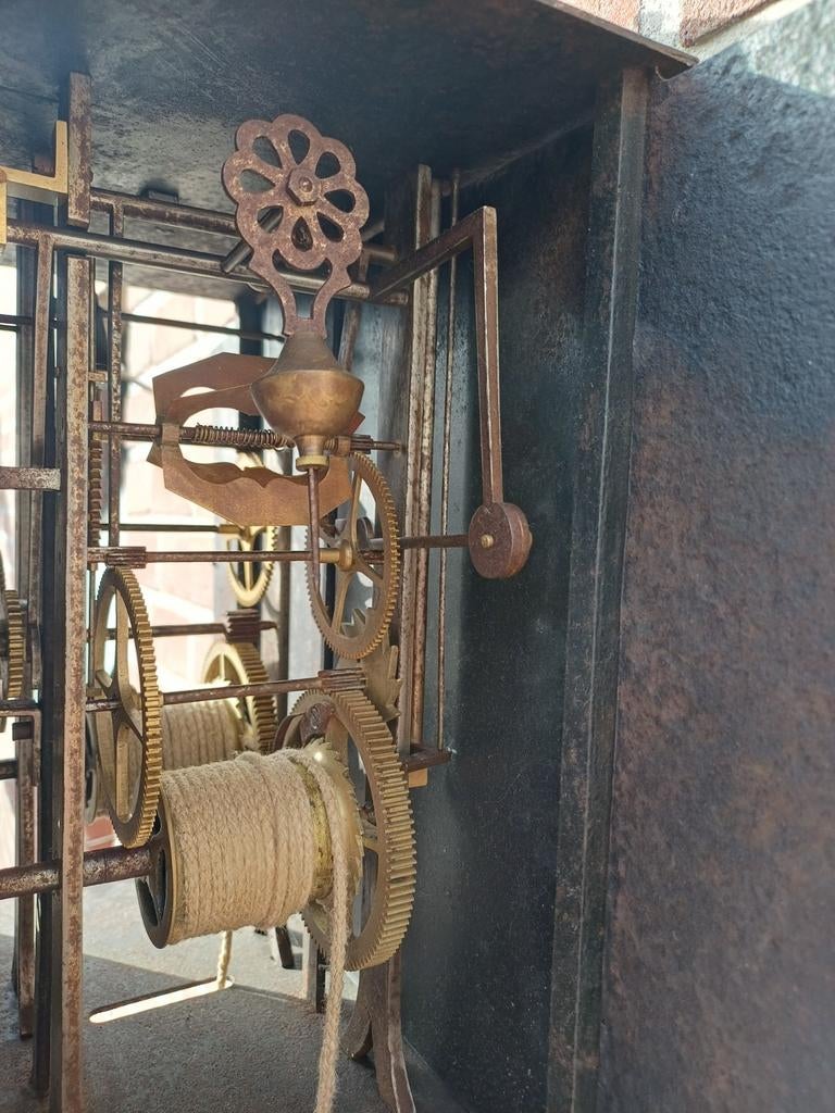 Station comtoise, Antiek en Kunst, Antiek | Klokken, Ophalen of Verzenden