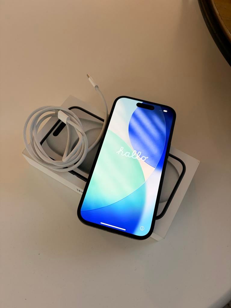 Apple iPhone 15 128GB in goede staat, Ophalen, 128 GB, IPhone 15, Zwart