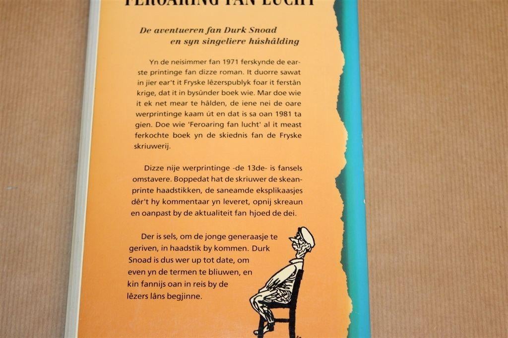 Feroaring fan Lucht — Rink van der Velde, Roman [Fries], Ophalen of Verzenden, Gelezen