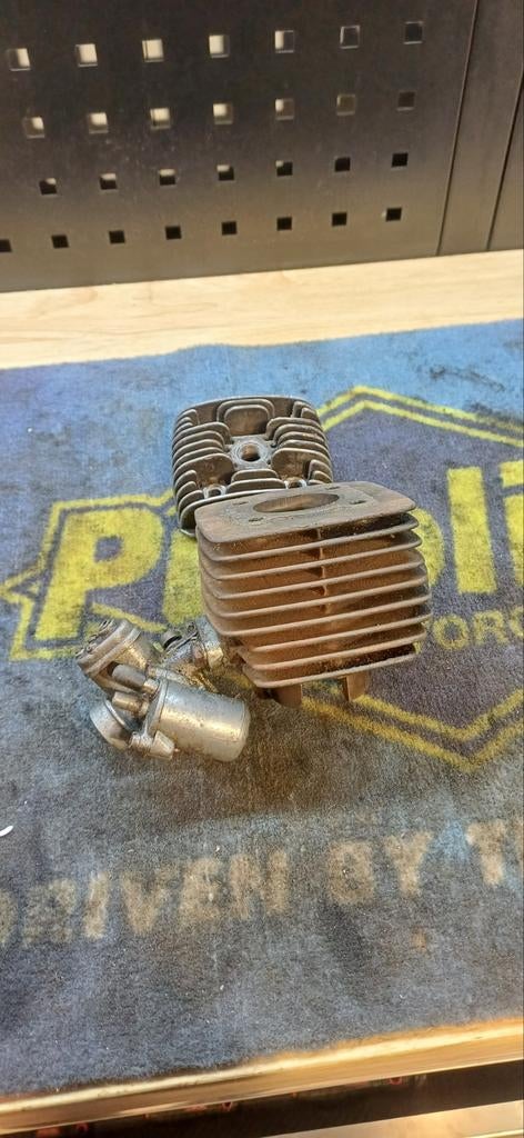 Tomos 4L cilinder+carburateur, Ophalen of Verzenden, Gebruikt, Cilinder, Overige merken
