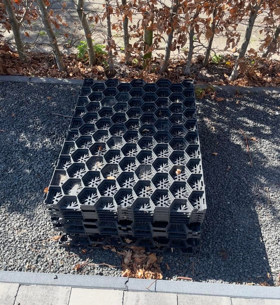 Zwarte grindplaten, Ophalen of Verzenden, Gebruikt