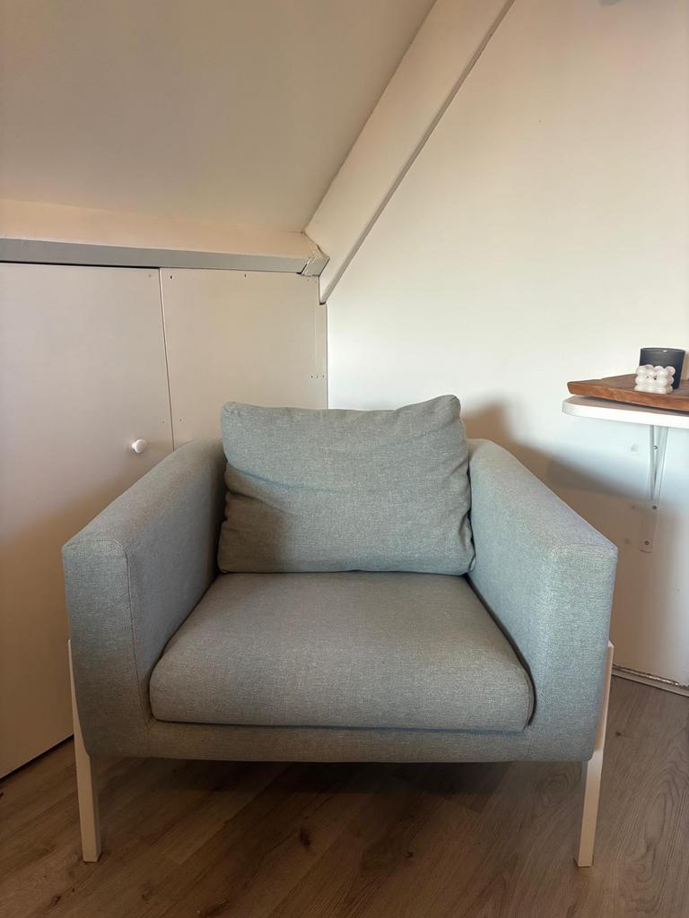 Ikea koarp fauteuil, Ophalen, Eenpersoons, 75 tot 100 cm, Zo goed als nieuw