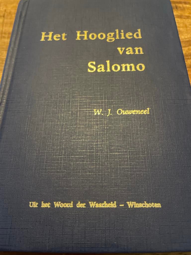Het Hooglied van Salomo - W.J. Ouweneel, Boeken, Ophalen of Verzenden, Gelezen, Christendom | Protestants