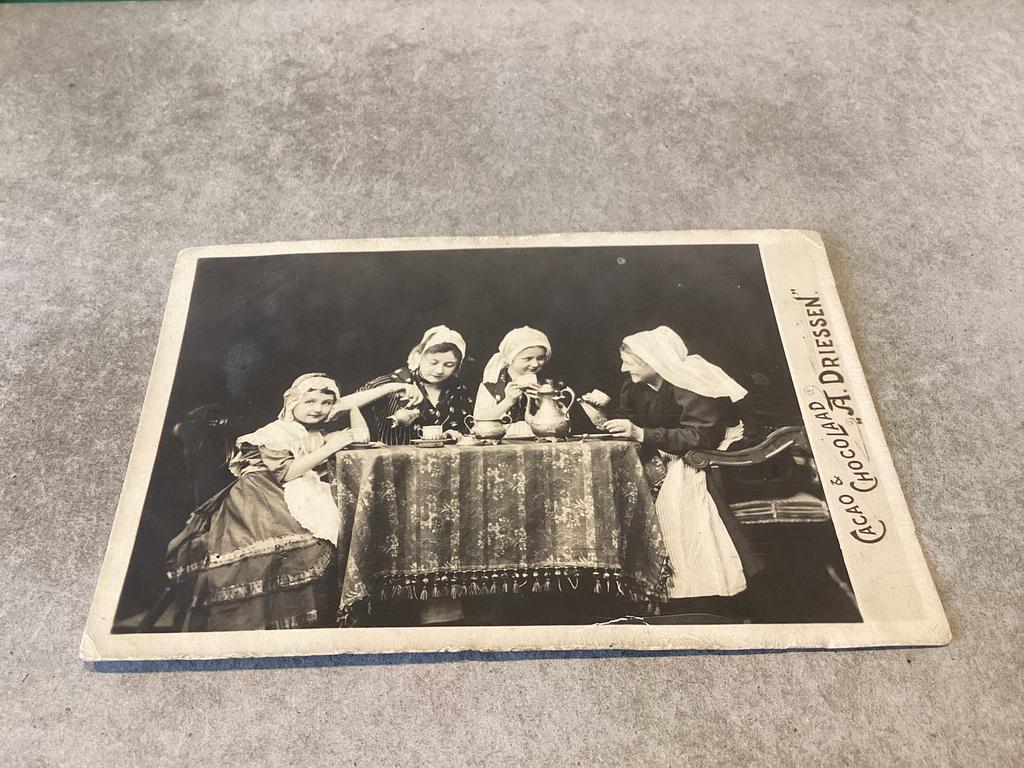 Rotterdam.     Cacao & Chocolaad A. Driessen.  Reclamekaart, Verzamelen, Ophalen of Verzenden, Zuid-Holland