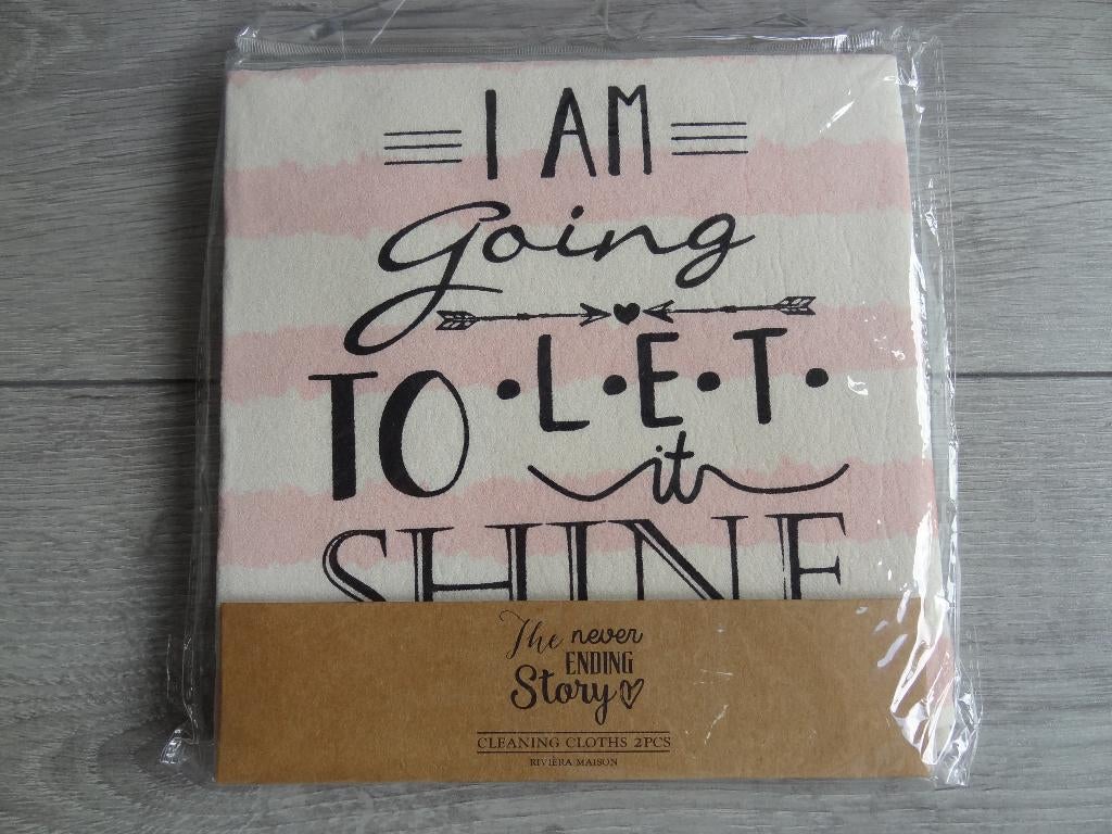 NIEUW! Rivièra Maison schoonmaakdoekjes >Snelle Verzending!<, Ophalen of Verzenden, Nieuw, Blauw, Overige typen