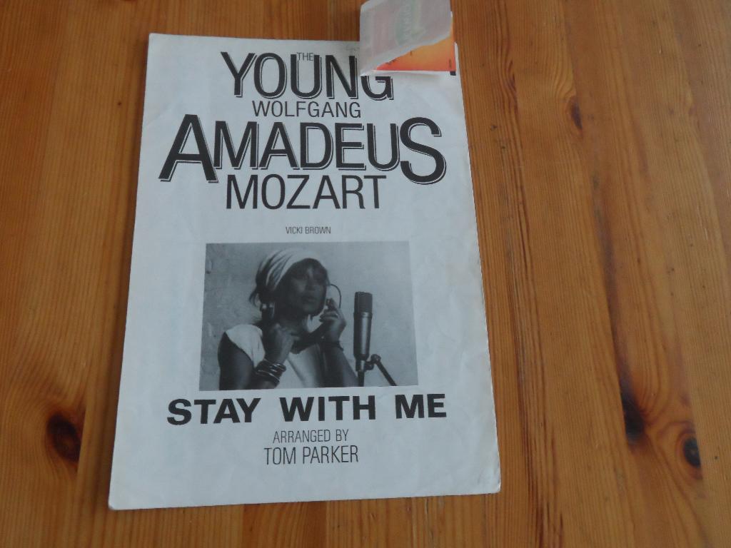 Stay with me - mozart / tom parker, Muziek en Instrumenten, Gebruikt, Klassiek, Gitaar, Ophalen of Verzenden
