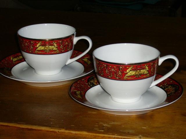 Williams Roberts Porselein Medusa 2 Stuks ZELDZAAM, Antiek en Kunst, Antiek | Porselein, Ophalen