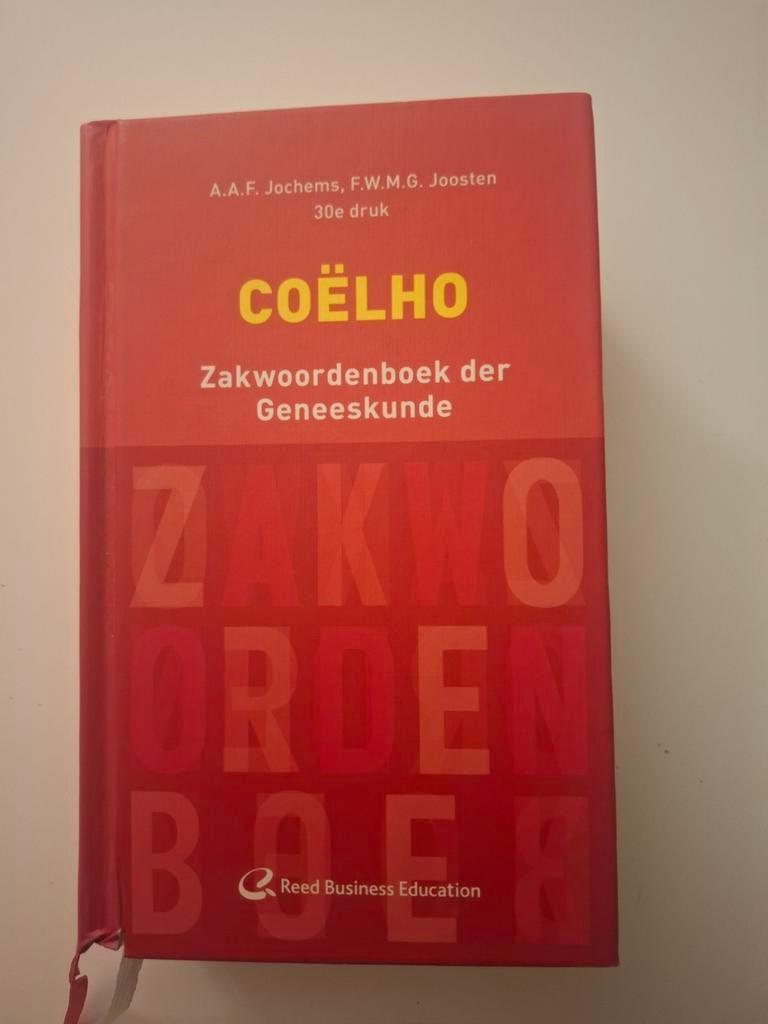 Zakwoordenboek der Geneeskunde, Boeken, Studieboeken en Cursussen, Ophalen of Verzenden, Beta, WO