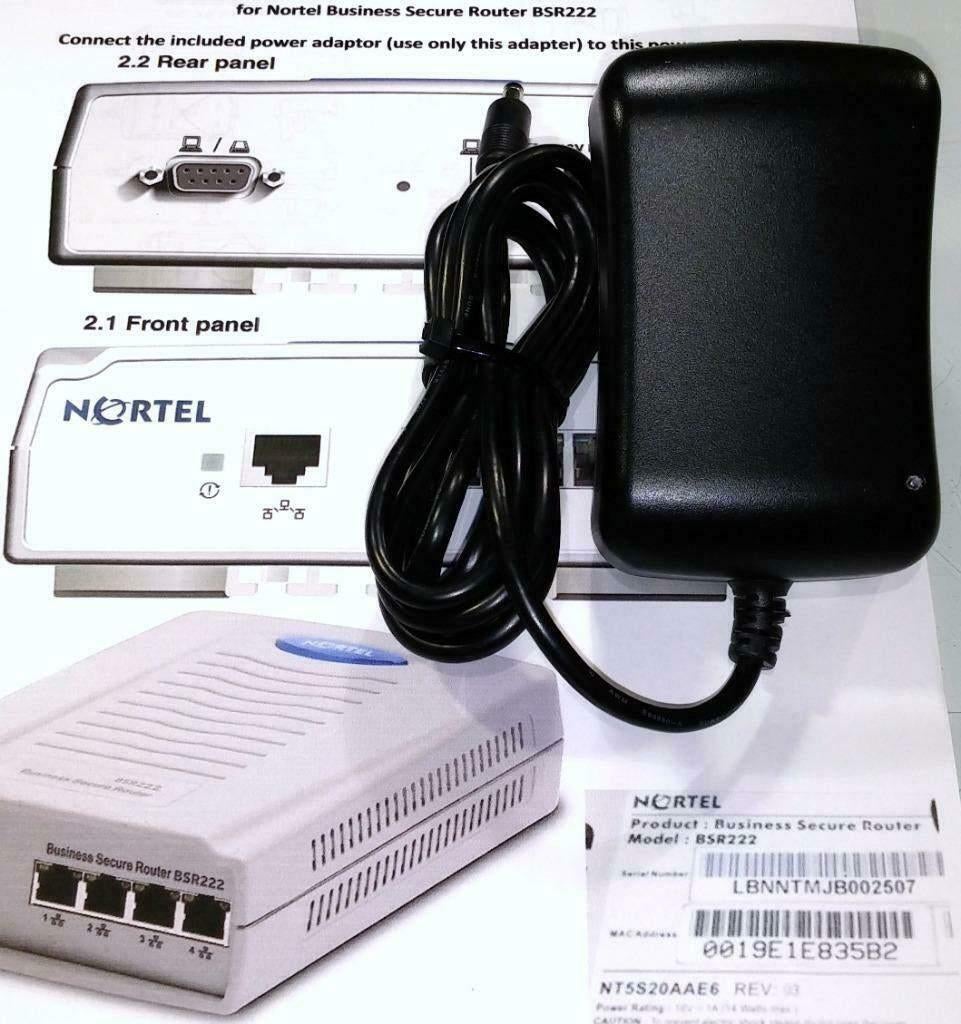 PHIHONG PSA21R-180 Adapter 18V 1.1A OpladerNortel BSR 222, Computers en Software, Pc- en Netwerkkabels, Ophalen of Verzenden, Zo goed als nieuw