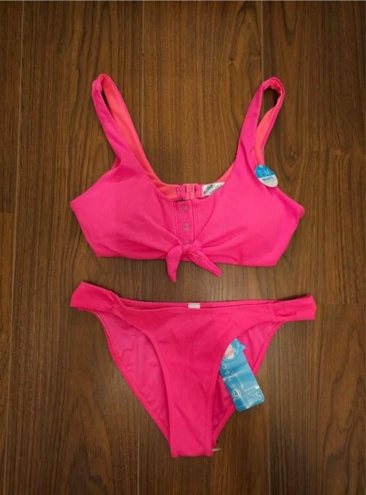 Roze bikini s + bralette topje m, Kleding | Dames, Badmode en Zwemkleding, New Yorker, Ophalen of Verzenden, Zo goed als nieuw