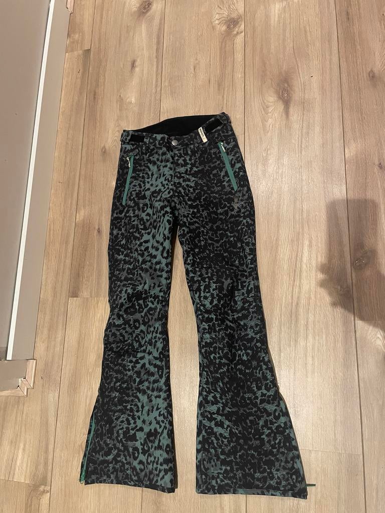 Brunotti Ski Broek Panterprint Maat 152, Ophalen of Verzenden, Zo goed als nieuw, Meisje, Broek