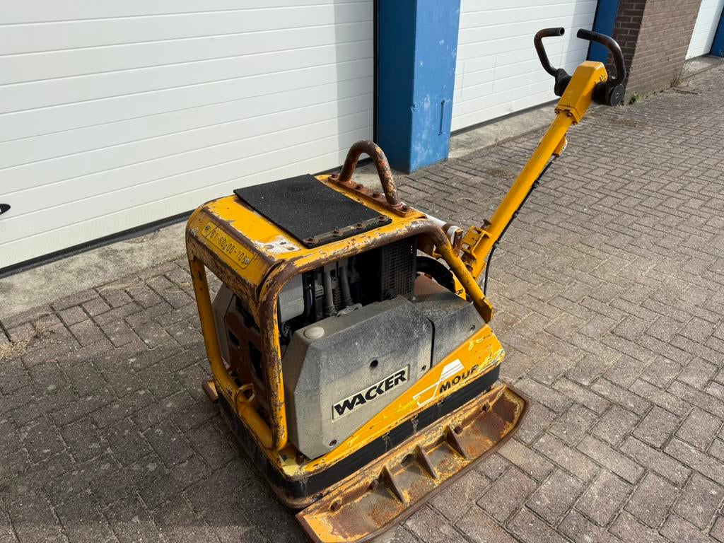 153 Trilplaat Wacker DPU 6055 Hatz Diesel, Ophalen