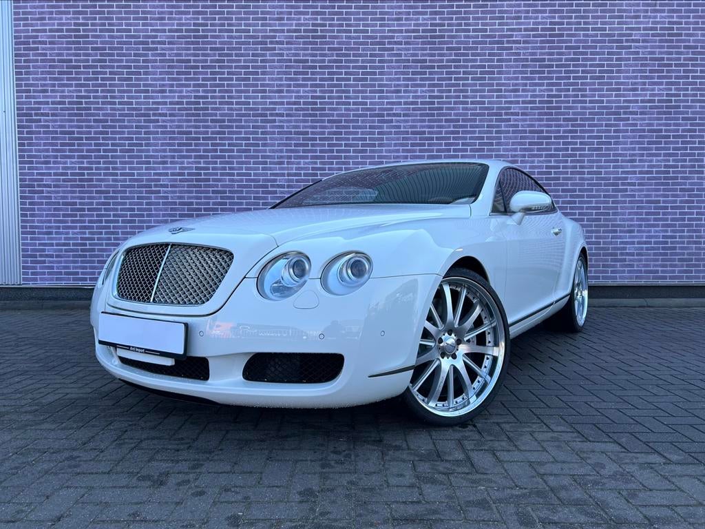 Bentley Continental GT | 6.0 W12 | Unieke volle auto | Nwst, Auto's, Bentley, Automaat, Beige, 12 cilinders, Wit