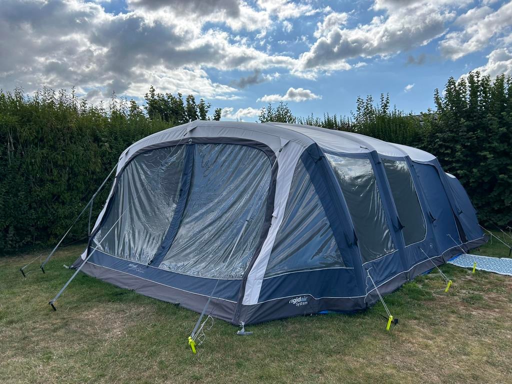 Outwell stonelake 7ATC - 7 persoons opblaasbare tent, Caravans en Kamperen, Tenten, tot en met 5, Gebruikt, Ophalen