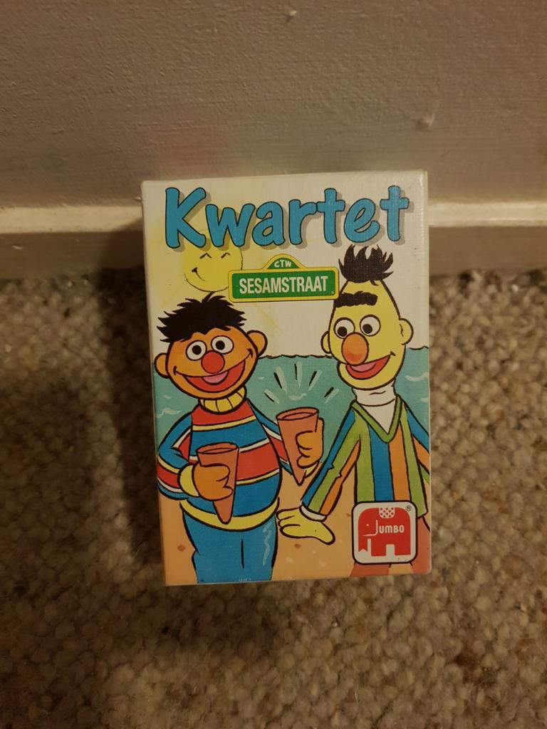 Kwartet van Sesamstraat., Ophalen, Zo goed als nieuw, Kwartet(ten)