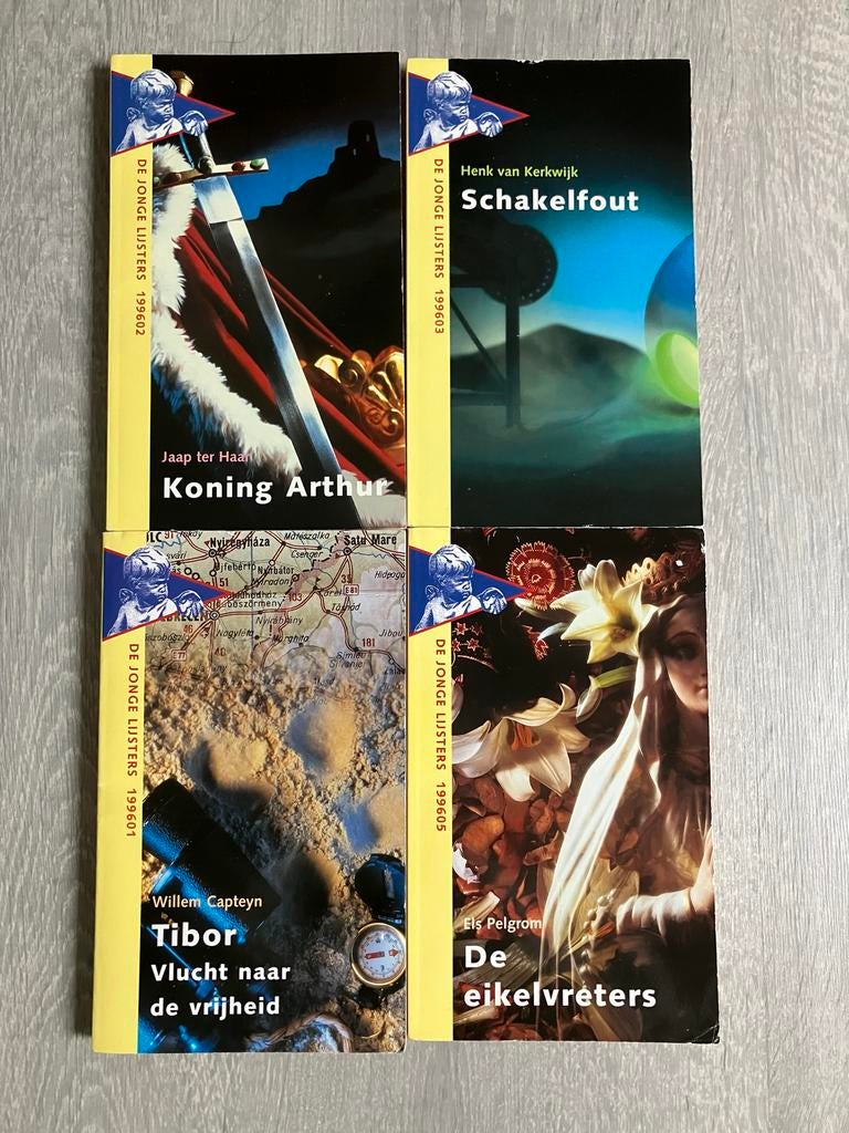 De Jonge Lijsters 1996 - 4 boeken, Ophalen of Verzenden, Gelezen, Fictie algemeen