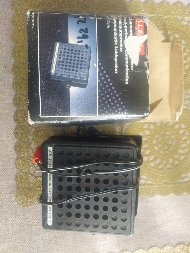 Altai Communicatie Luidspreker – Vintage PA/Radio Speaker –, Overige merken, Gebruikt, Overige typen, Ophalen of Verzenden