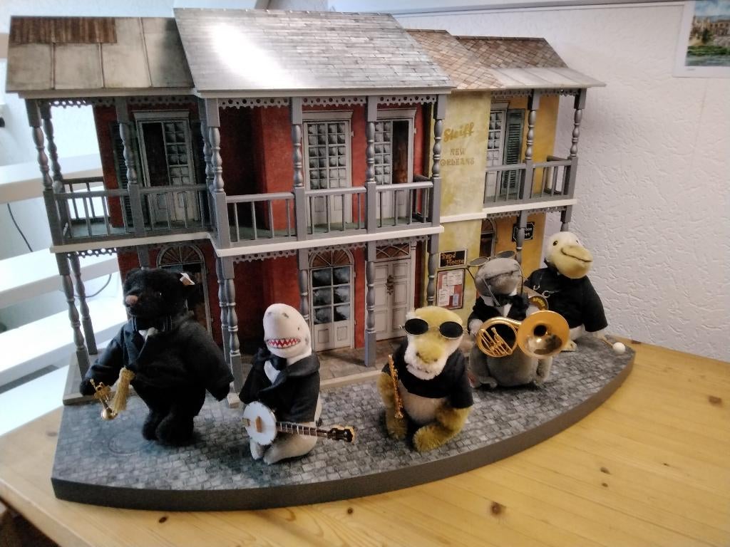 Magarete Steiff  New orleans band, Verzamelen, Speelgoed, Ophalen, Nieuw