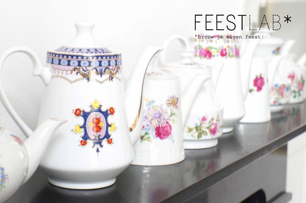 Brocante high tea servies huren! tot wel 200 pers! bruiloft, Hobby en Vrije tijd, Feestartikelen | Verhuur, Geboorte of Huwelijk